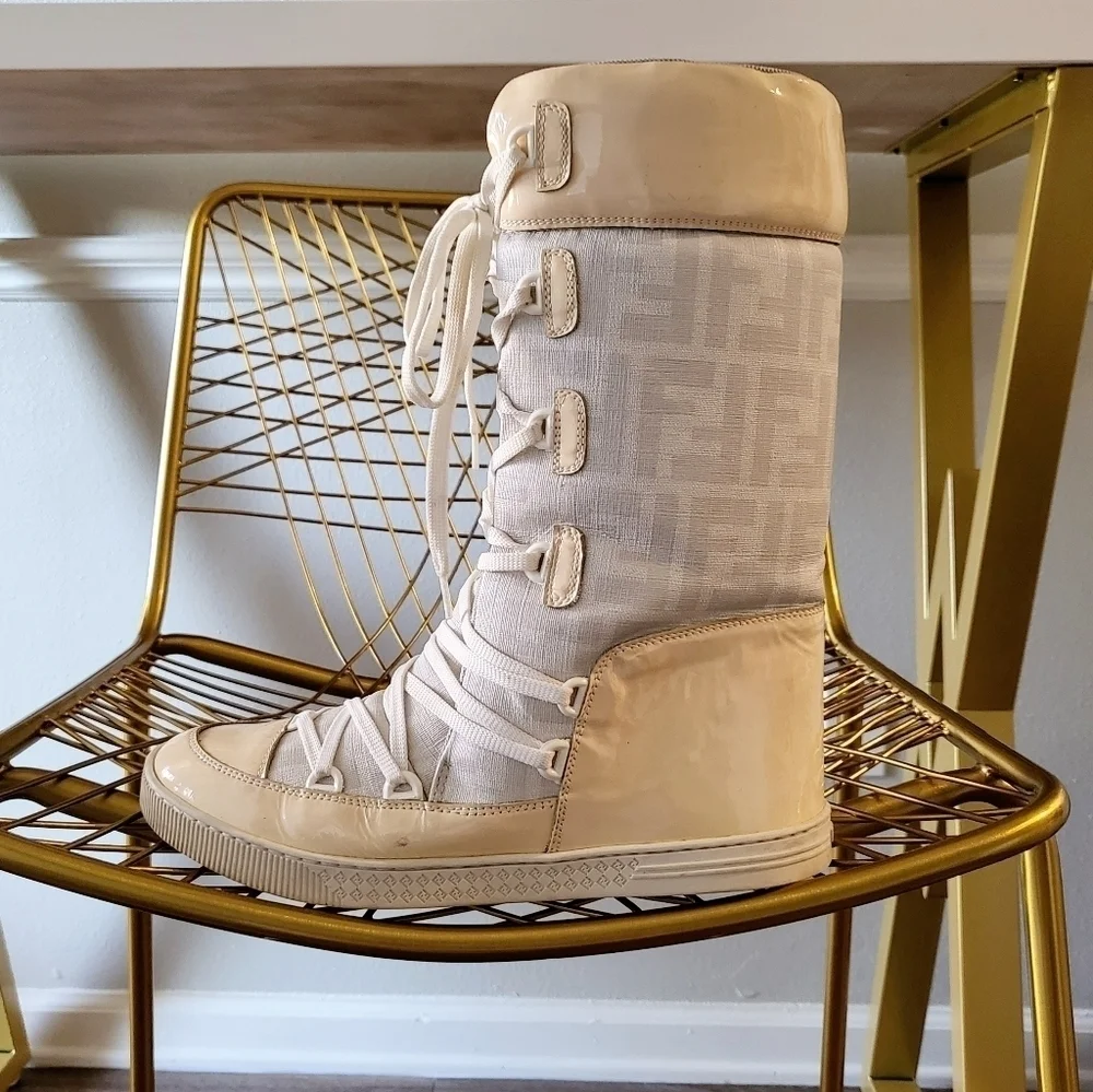 Fendi | Fendi Zucca Winter Boot - Picture 1 of 10